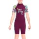thumbnail image 1 of Buceo vela mojada chicas seco rápido secado traje de baño niños manga corta cuello redondo cuerpo completo traje de neopreno para surfear natación buceo púrpura l Advancent OD003667-03, 1 of 7