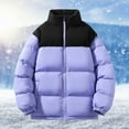thumbnail image 2 of Women's Parka Fur Lined Parka Women Woolrich Arctic Parka Women Women's Fall and Winter Zipper Open and Double Side Pockets Thick Warm Hooded Casual Padded Jacket, 2 of 6