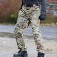 thumbnail image 4 of 2023 Cargo Pants for Men on Clearance Printed Plus Size Multiple Pockets Cargo Trousers Work Wear Combat Cargo Pocket, 4 of 4