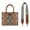 Light Brown, variant on Wrangler Women's Boho Aztec Tote Bag - Stylish Shoulder Purse with Top Handle Satchel Design, Deep Pink