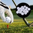 thumbnail image 3 of Wosthever 24 piezas de pelotas de entrenamiento de golf de plástico que fluyen aire práctica de swing hueco ligero agujero deportivo bueno al Golf, 3 of 6