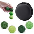 thumbnail image 1 of luckdoor Pelotas magnéticas de silicona antiestrés, 4 piezas, 1 of 7