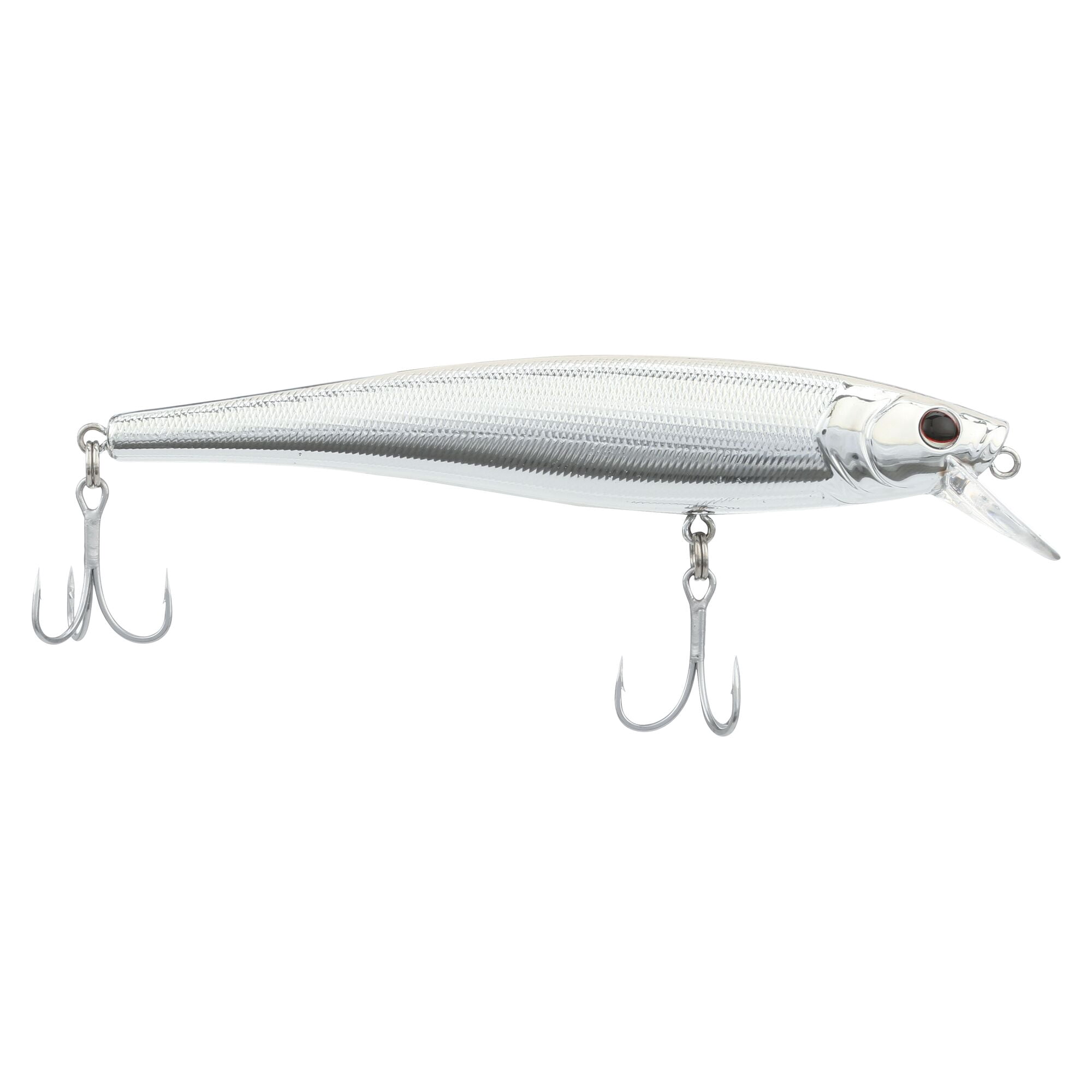 Berkley Cutter Saltwater, 4.3 in, Jerkbaits, Chrome (1 Count)