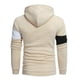 thumbnail image 4 of Sudadera con capucha de manga larga para hombre, abrigo de color con costuras, chaqueta, prendas de vestir, Tops deportivos Pompotops  oipoqjl17490, 4 of 4