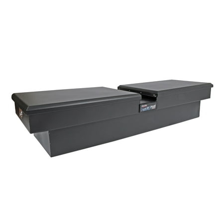 Dee Zee Black Tread - Dee Zee DZ 8370SB Crossover - Double Tool Boxes - Steel - Universal Fit