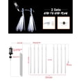 thumbnail image 3 of Cadena de luces Flacchi Meteor Shower, 20 tubos, 110 V-220 V, 3 of 8