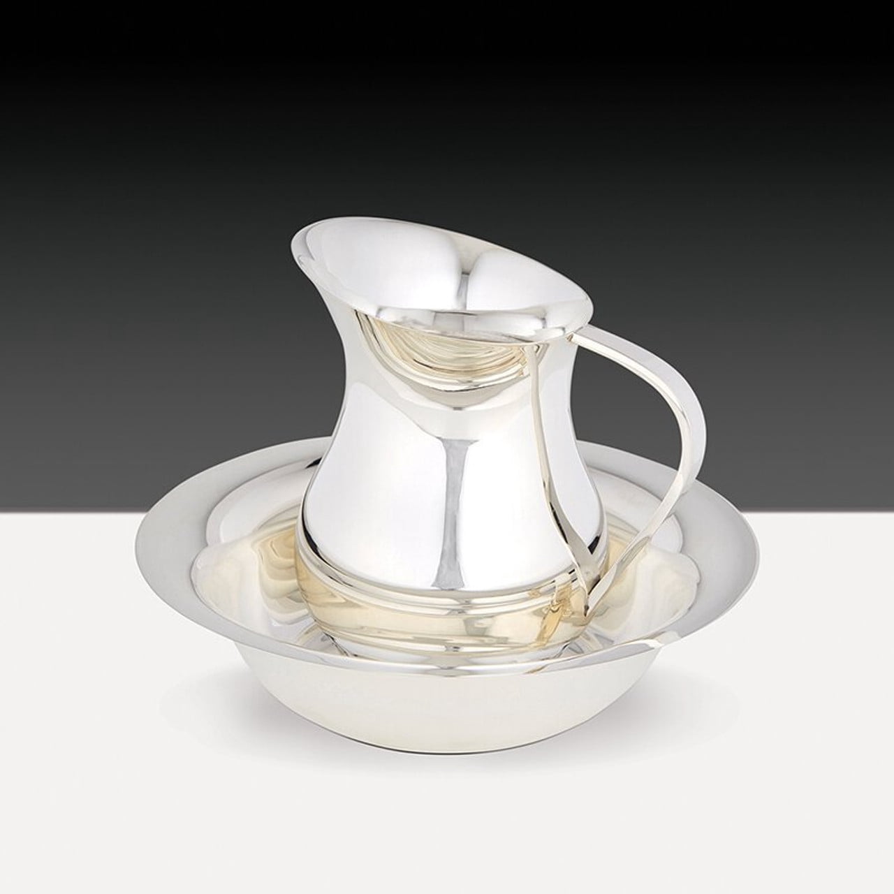 Baptismal Ewer With Bowl