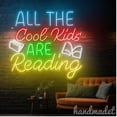 thumbnail image 5 of Handmadetneonsign All The Cool Kids Are Reading Neon Sign, Bookish Wall Art Decor, House Wall Decor 65083, 5 of 5