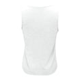 thumbnail image 5 of IWRICH Women's V Neck Ruffle Tank Tops Sleeveless Flowy Tiered Peplum Blouse Casual Summer Loose Fit Swing Cami Shirts White XL, 5 of 5