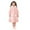 B, variant on Beautyzll 6-15Y Kids Girls Thickened Hooded Bathrobe Soft Cozy Long Pajamas Robe with Belt