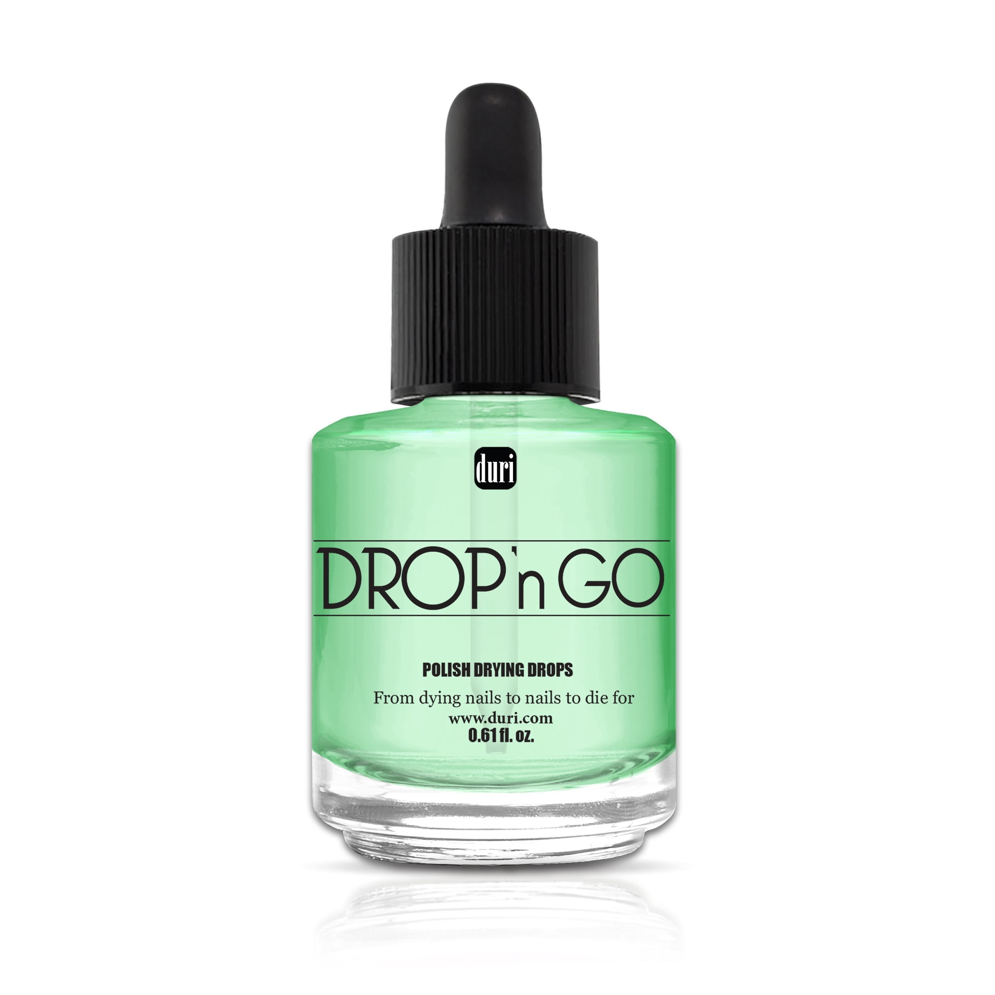 Duri Rejuvacote 2 Nail Strengthener, Nail Growth Base & Top Coat, Drop'n Go Polish Drying Drops, 0.45 Fl.oz.
