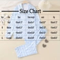 thumbnail image 3 of Censtreet Classic Satin Pajamas for Women Christmas Long Sleeve Button Down Sleepwear Soft Silk Loungewear Pjs Set S-XL, 3 of 3