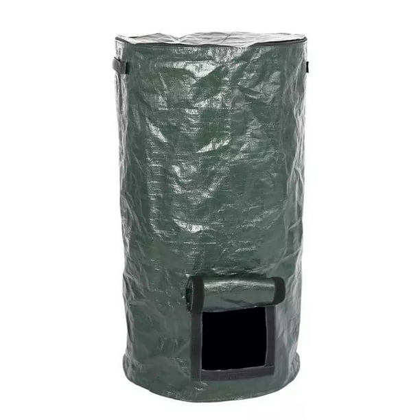 Trayknick Leaf Trash Bag Large Capacity Waterproof PE Material Organic