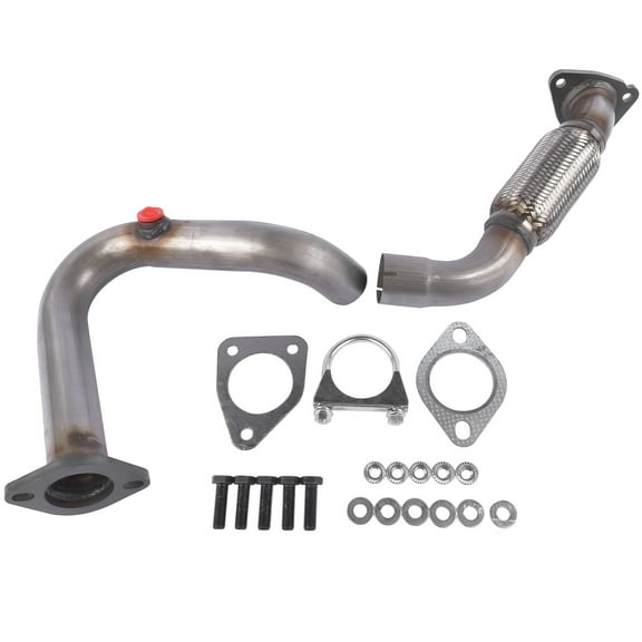 NEWZQ Front Exhaust Pipe w/ Gaskets for Buick Encore Chevrolet Trax Sport Utility 1.4L L4 2013-2019
