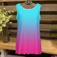 thumbnail image 4 of Women's Sleeveless Round Neck Summer Casual T-Shirt with Print Design for Everyday Wear, 4 of 5