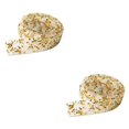 thumbnail image 4 of Advancent Pegatinas ostentosas, cadena de diamantes de imitación con purpurina, decoración de cristal de resina, decoración de cuentas, tira de taladro Oro de color 1 yarda 0.5 cm de ancho 2piezas Advancent CBP364129, 4 of 6
