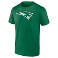 thumbnail image 2 of Men's Fanatics Mac Jones Green New England Patriots St. Patrick's Day Icon Player T-Shirt, 2 of 3