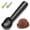 Black, variant on 7 inch Ice Cream Scoop - One-Piece Nonstick Aluminum Ice Cream Scooper - Professional Metal Ice Cream Spoon - Durable, Easy to Use & Clean - Lightweight Cookie Spoon - Scoop Ice Cream (Sliver)