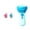 A001- Blue, variant on Electric Cat Toys, Interactive Cat Toys, Flying Cat Toys, Cat Enrichment Toys, Electric Launch Random Color Plush Pom Balls, Automatic Sliding Design, No Batteries Required, 7X3