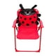 thumbnail image 1 of Silla plegable para niños, portátil, antideslizante, para acampar Rojo, 1 of 9