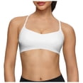 thumbnail image 1 of DAFEI CrossBack Sports Bra for Women, Low Impact Padded Racerback Spaghetti Strap Bras, Workout Yoga Tops, 1 of 5