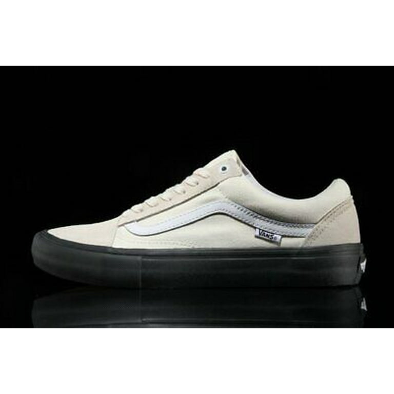 Vans Old Pro Classic White/Black Men's Skate Shoes Size 13 - Walmart.com