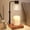 Wood-Brown Square, variant on Candle Warmer Lamp with Timer & Dimmer Candle Warmer Height Adjustable for All Size Scented Candles, Candle Warmer with 2 Bulbs for Home Decor Mothers Day