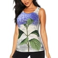 thumbnail image 3 of Goofa Vintage Flower Printed Womens Workout Tops for Women Sleeveless Yoga Shirts Athletic Running Tank Tops Sleeveless Gym Clothes Workout Apparel-Large, 3 of 9
