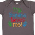 thumbnail image 4 of Inktastic My Grandma Loves Me Boys or Girls Baby Bodysuit, 4 of 5