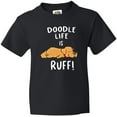 thumbnail image 3 of Inktastic Doodle Life is Ruff Golden Doodle Youth T-Shirt, 3 of 5