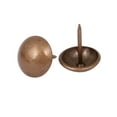 thumbnail image 2 of Unique Bargains 14mm x 17mm Iron Round Dome Head Upholstery Thumb Tack Nail Copper Tone 150pcs, 2 of 2