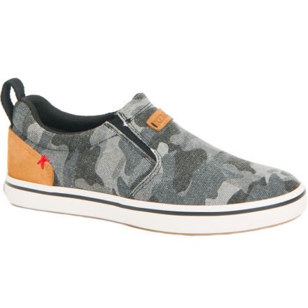 XTRATUF Women's Canvas Sharkbyte Deck Shoes Black Camo - XSW-002