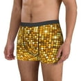 thumbnail image 5 of JUNZAN Bright Shiny Golden Mens Underwear Boxer Briefs for Men’s-Medium, 5 of 5