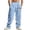 Blue, variant on Men's Casual Pants Everyday Wear Lightweight Straight Leg with Closure For Relaxation And Sports Activities Versatile Summer And Autumn Style Blue XL