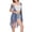 Blue, variant on Boho Crochet Long Vest Top for Women Sleeveless Lace Cardigan Kimono Swimwear Cover Ups