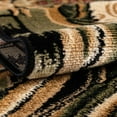 thumbnail image 6 of Rugs.com Pastoral Collection Rug – 6 Ft Square Black Medium Rug Perfect For Living Rooms, Kitchens, Entryways, 6 of 9