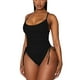 thumbnail image 1 of Gibobby Traje de baño de una pieza Traje de baño de corte fruncido Jumosuit Traje de baño Monokini para mujer(Negro,M), 1 of 4