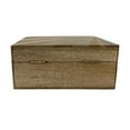 thumbnail image 3 of A&B Home Chesney Wooden Box - 8"W x 8"L x 3.5"H - Natural, 3 of 5