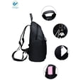 thumbnail image 4 of Deago Women Travel Backpack Anti Theft Rucksack Waterproof Oxford Casual Daypacks Lightweight Shoulder Bag (Black), 4 of 10