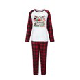 thumbnail image 2 of Matching Family Christmas Pajamas, We Are Family Christmas 2026 Raglan Top And Plaid Pants, Soft Loungewear for Christmas Eve, Cozy Sleepwear for Xmas Morning, Matching Pjs for Photos, 2 of 4