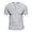 Grey, variant on cfhntfmh Men's Casual Henley Shirt Big and Tall Short Sleeve Band Collar Linen Shirt Summer Beach Vacation T-Shirts