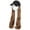 Light Brown, variant on Benehair Baseball Cap with Hair Extensions Full Head Hair Wigs Long Wavy Adjustable Hairpiece Hat Cap Wig for Women 16" Curly Light Brown