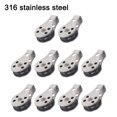 thumbnail image 1 of Bgsha for Durable 10pcs Stainless Steel Single Pulleys for Heavy Loads & Outdoor Use, 1 of 9