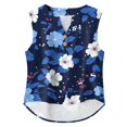 thumbnail image 2 of Tank Top Women Cotton Linen V Neck Button Sleeveless Tee Shirts Basic Shirt Summer Clothes for Daily Beach Vacation, 2 of 5