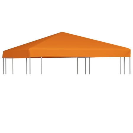 Replacement Canopy Charmma Gazebo Top Cover 0.68lb/m² 118.1"x118.1" Orange