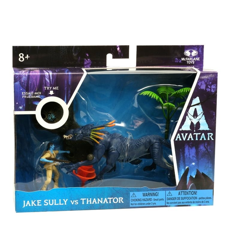 Disney Avatar Medium Deluxe Creature Jake Sully vs Thanator
