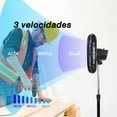 thumbnail image 4 of VENTILADOR PEDESTAL MYTEK 3404 18 PUL 5 ASPAS 120w negro 1 MyTek 3404, 4 of 9