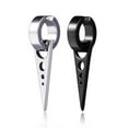 thumbnail image 2 of braveheart 1 Pair Men Geometric Titanium Steel Ear Clips Prevent Allergy Ear Clips Male Non Piercing Jewelry Earrings, 2 of 9