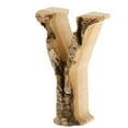 thumbnail image 1 of kurtrusly Handcraved Wooden Letters Door Numbers Alphabet Letter Floating Adress Name Y, 1 of 8