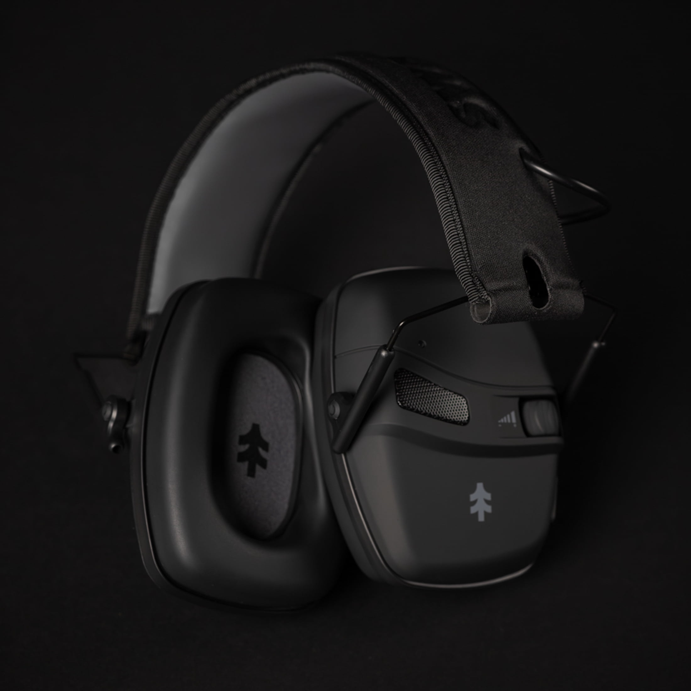 Swiss Tech Electronic Hearing Protection Earmuffs, Low Profile Noise Reduction, Tonen SE
